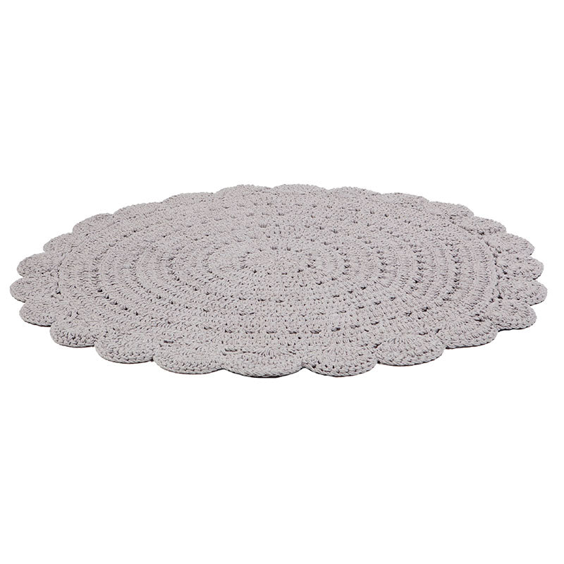 Alfombra Algodón Crochet Alma Lin - Nanetes